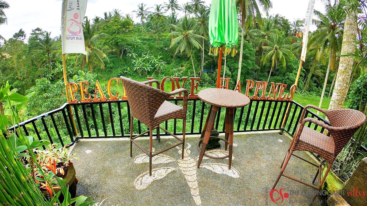 Capung Sakti Villas Убуд Экстерьер фото