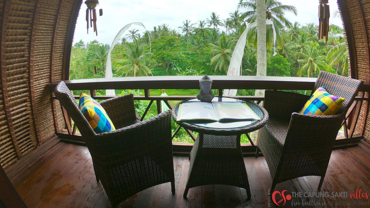 Capung Sakti Villas Убуд Экстерьер фото