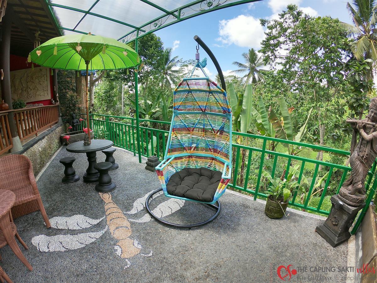 Capung Sakti Villas Убуд Экстерьер фото