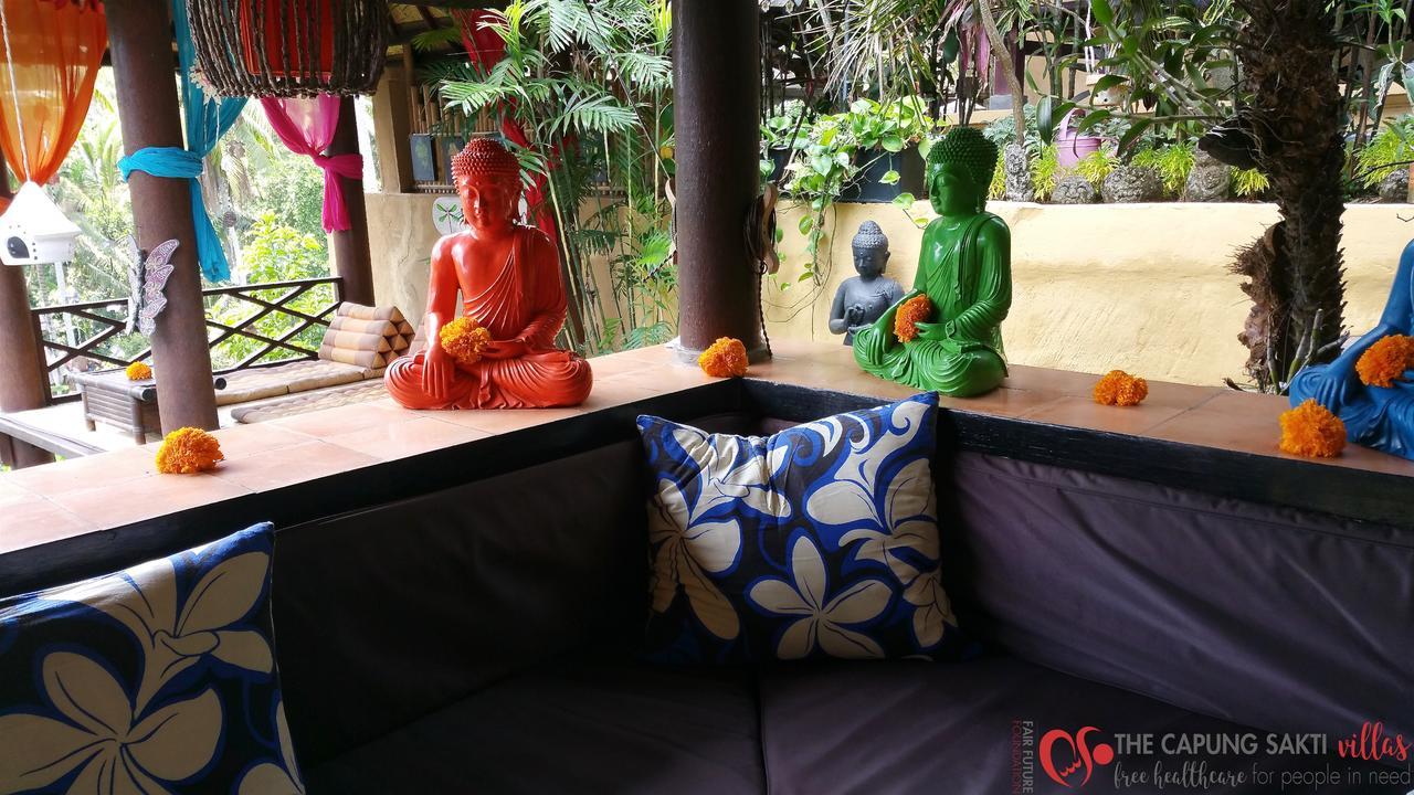 Capung Sakti Villas Убуд Экстерьер фото