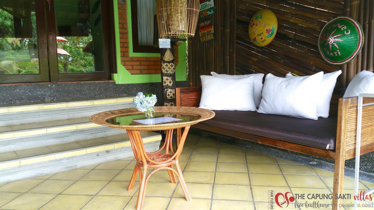 Capung Sakti Villas Убуд Экстерьер фото