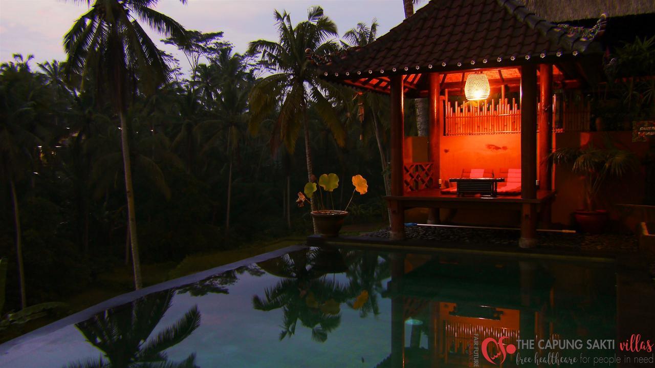 Capung Sakti Villas Убуд Экстерьер фото