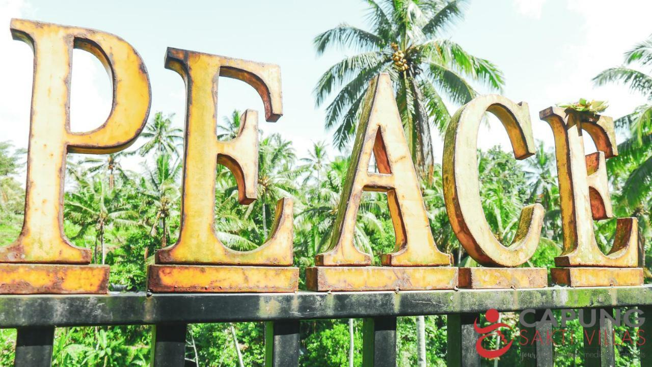 Capung Sakti Villas Убуд Экстерьер фото